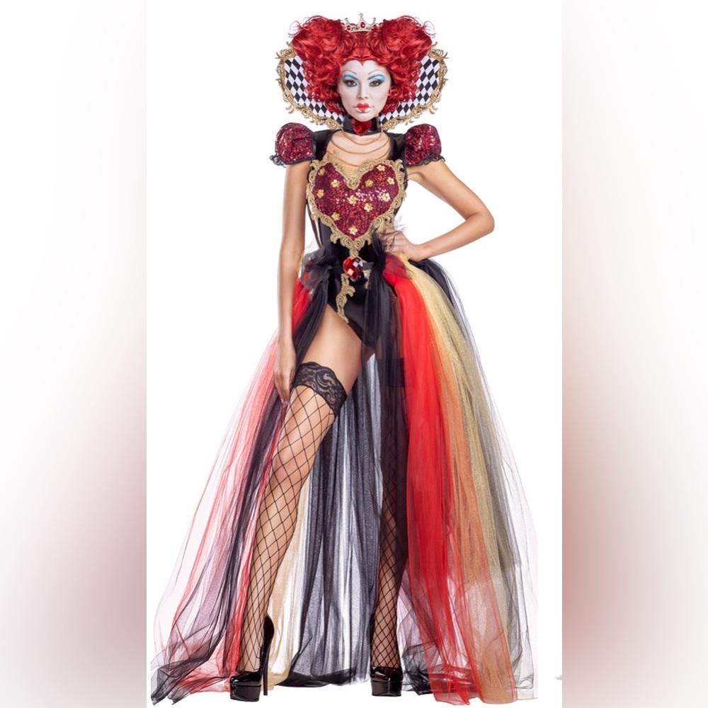 Brand New Yandy HEARTTHROB QUEEN COSTUME Size Small